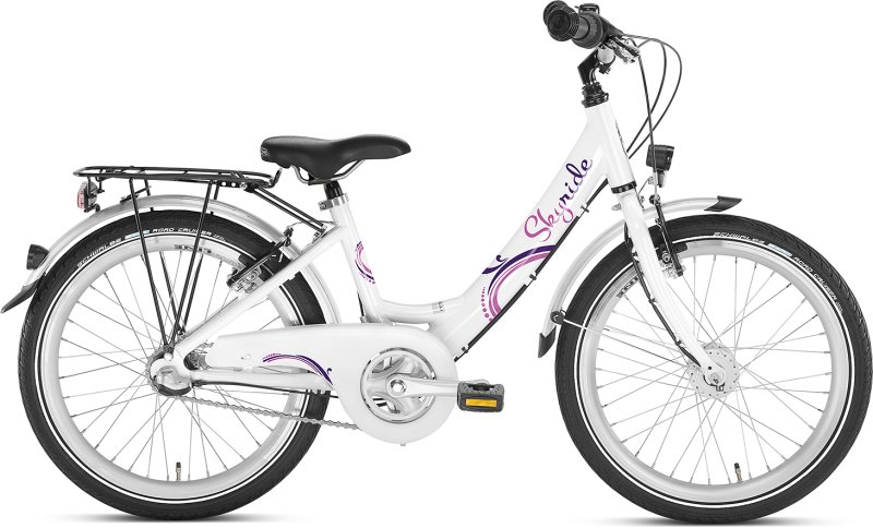 Подростковый городской велосипед Puky 4446 Skyride 20-3 Alu White