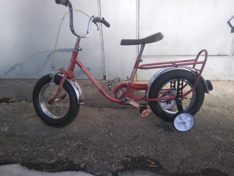 Велосипед полувзрослик СССР