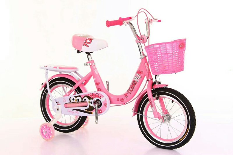 Велосипед розовый 16 дюймов