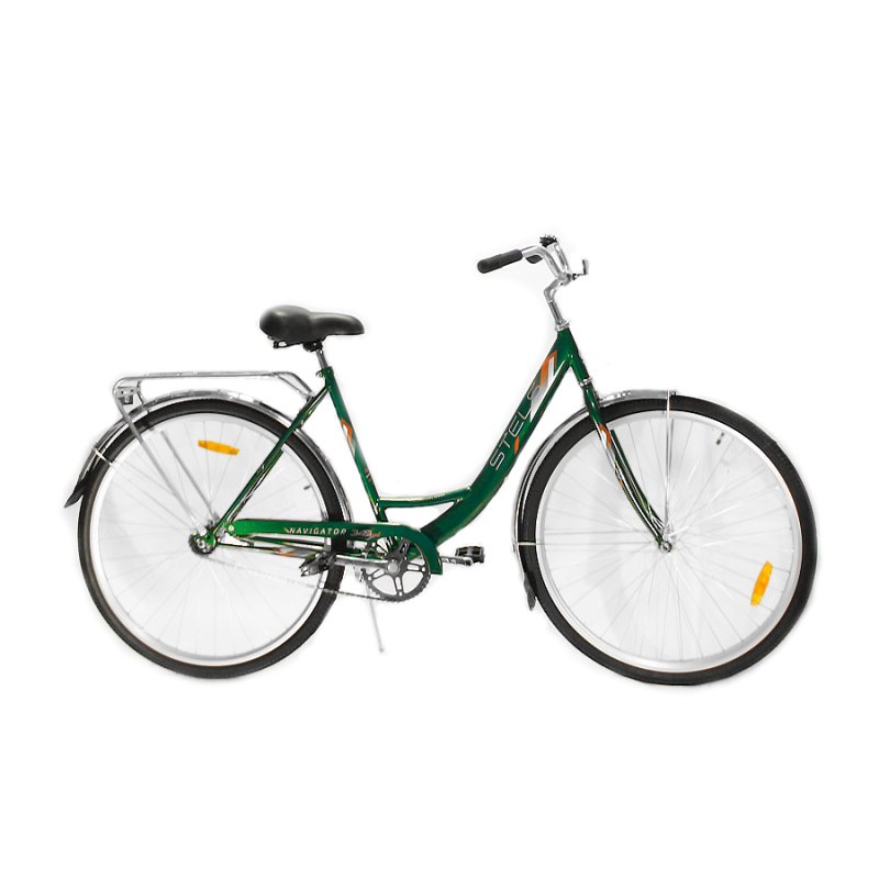 Велосипед stels Navigator-345 28" серо-зеленый цвет
