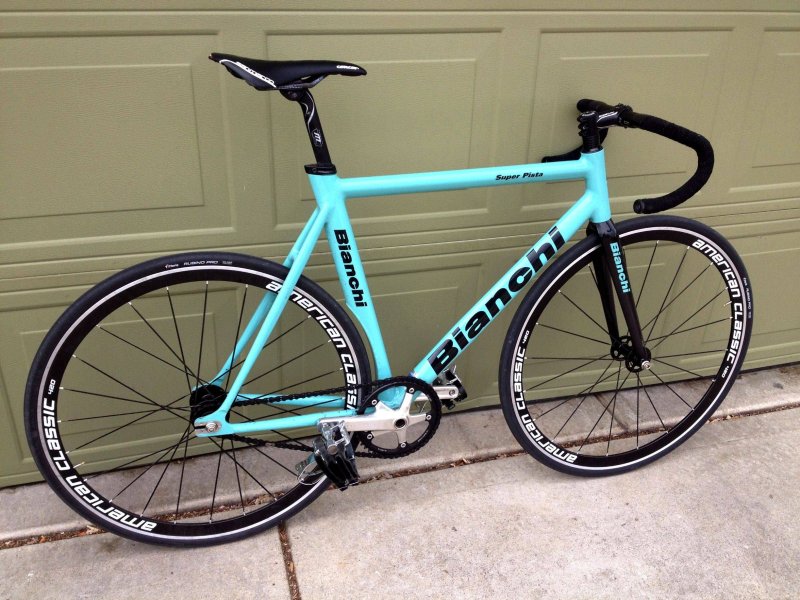 Дорожный велосипед Bianchi pista Steel