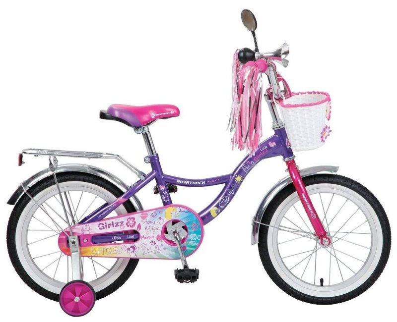 Детский велосипед Novatrack little Girlzz 20