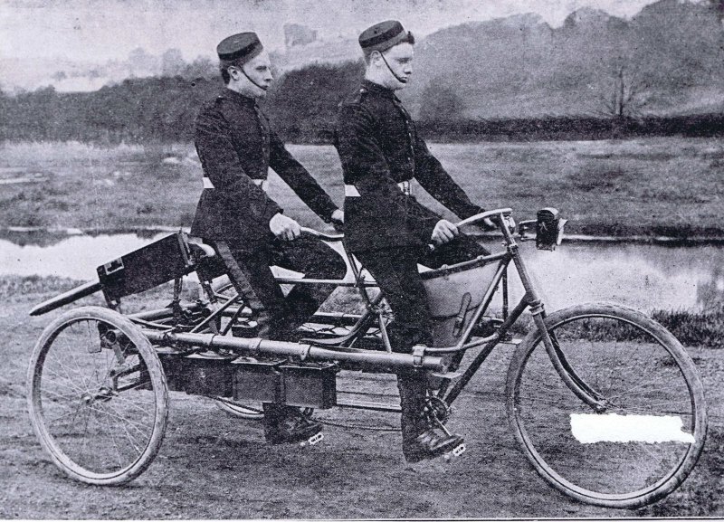 Военный велосипед первая мировая