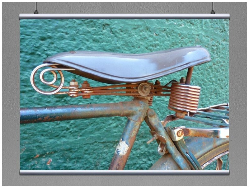 Пружинное седло для велосипеда ММВЗ