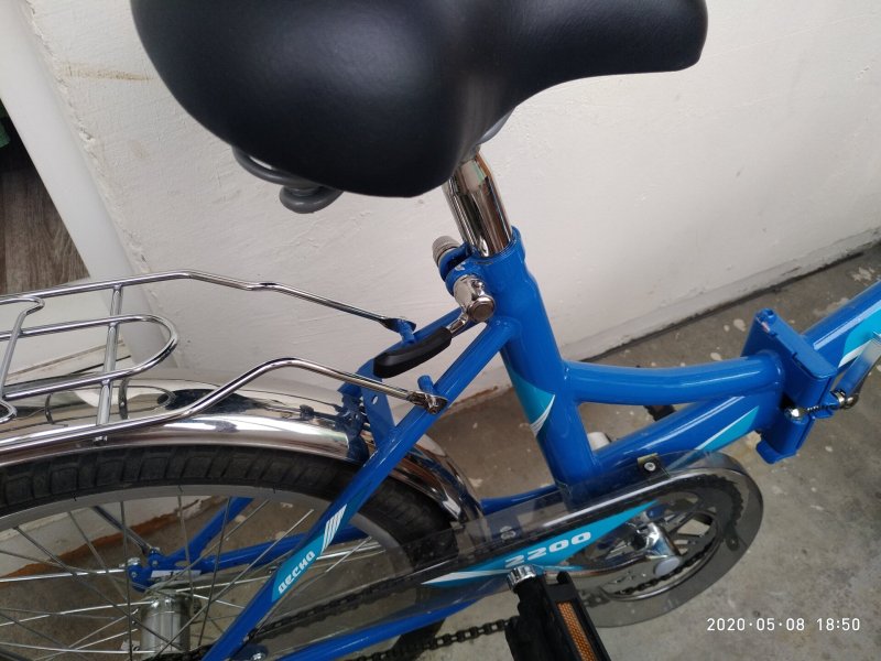 Велосипед Десна синего цвета