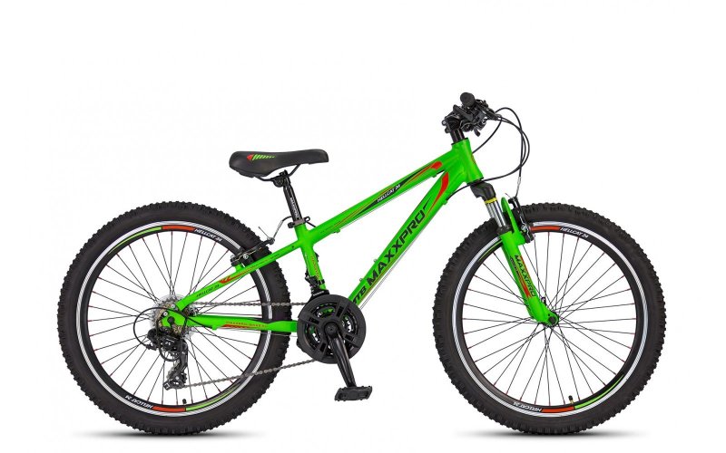 24" Велосипед MAXXPRO Hellcat (зелено-черный) n2404-2