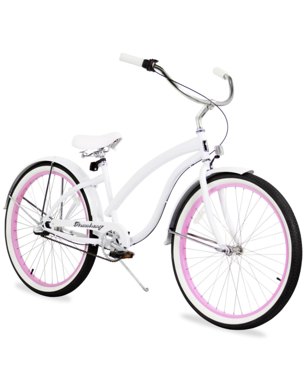 Велосипед круизер розовый