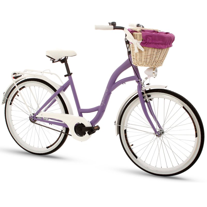Stern велосипед женский белый с фиолетовым 2020