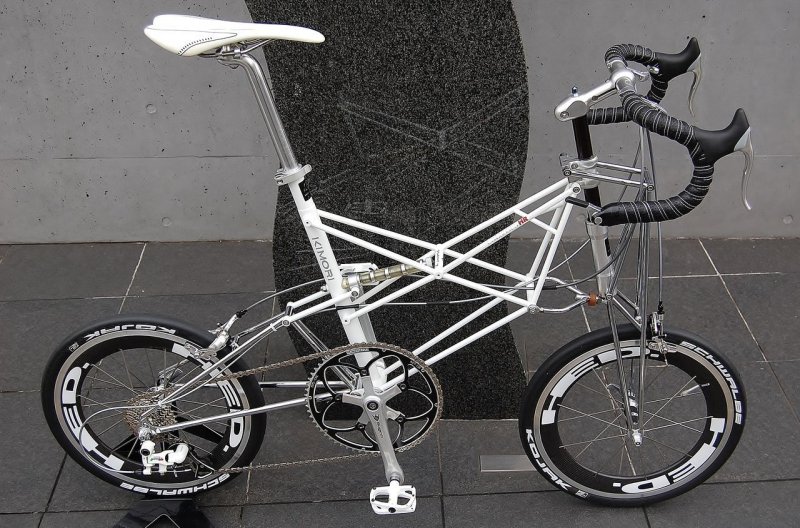 Самодельный складной велосипед