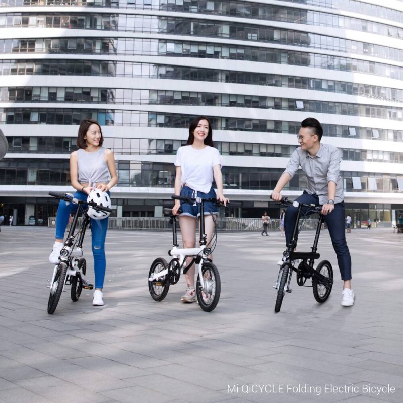 Электровелосипед Xiaomi Mijia QICYCLE, Black