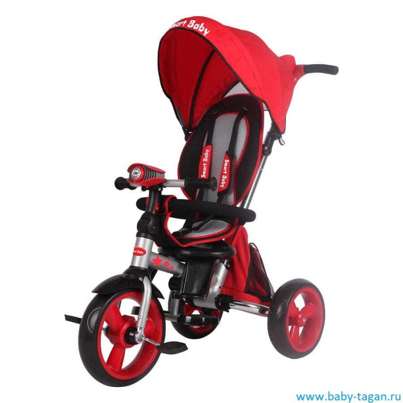 Трехколесный велосипед Smart Baby Travel ts2 (красный)