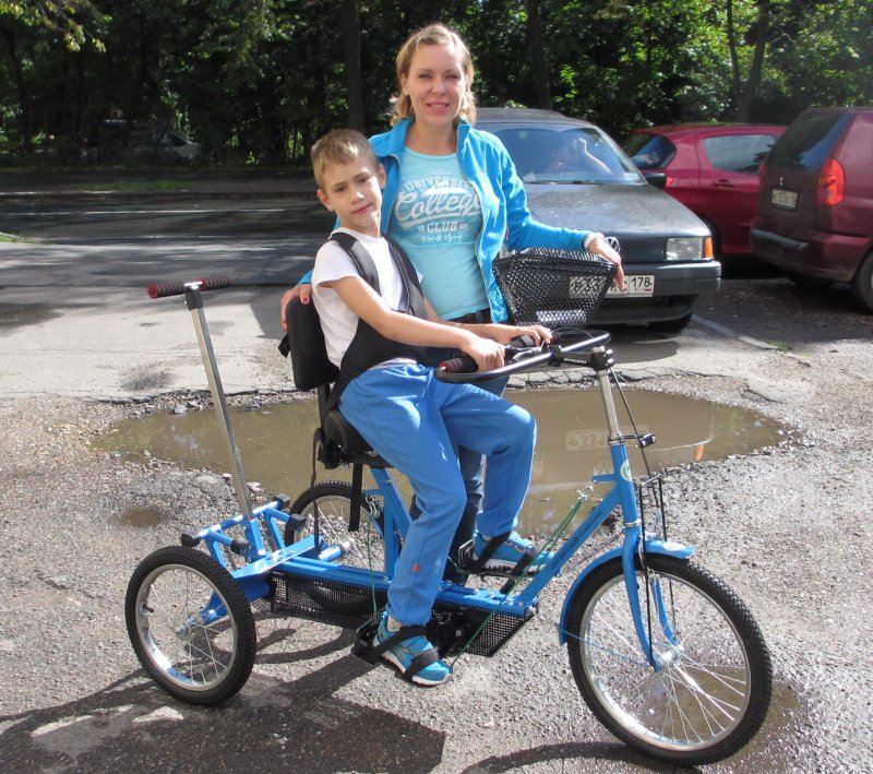 Велосипед для детей с ДЦП 3 размер Вермайер