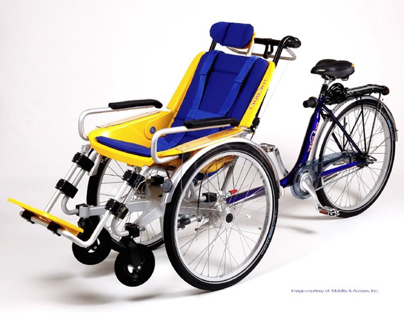 Инвалидная коляска велосипед