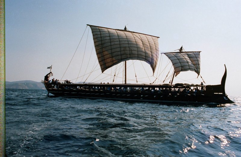 Греческая трирема