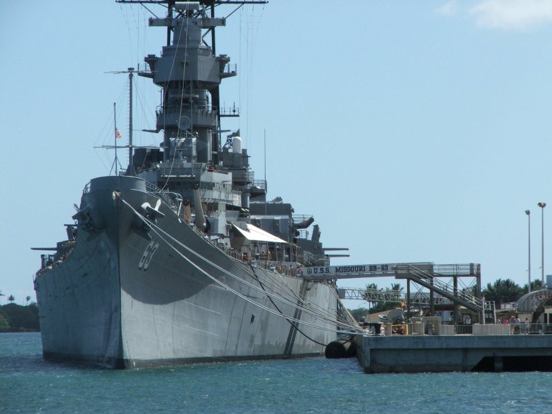 USS Missouri BB-63