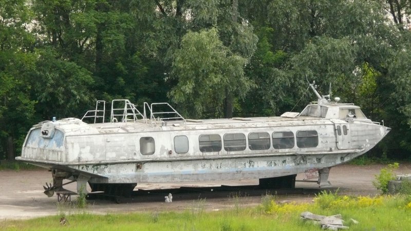 Катер Полесье на подводных крыльях