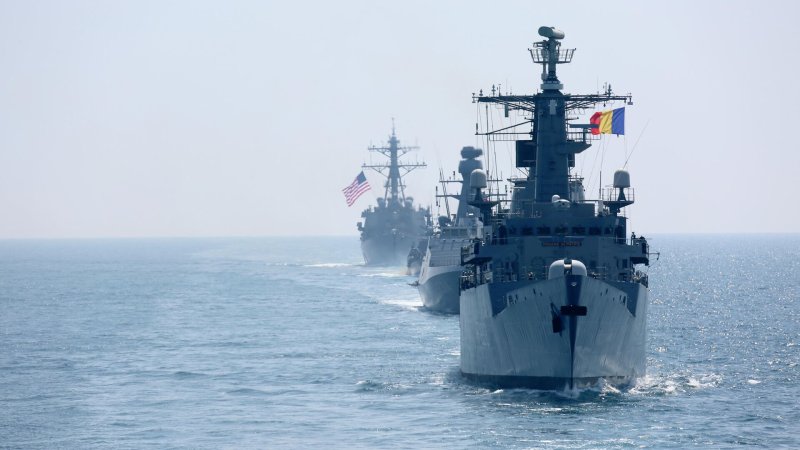 Корабли НАТО В черном море 2022