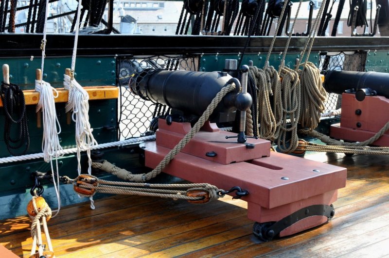 USS Constitution корма