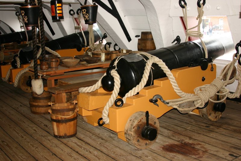 HMS Victory орудия