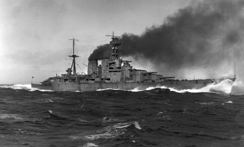 HMS Hood 1918
