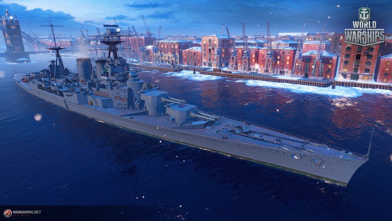 Крейсер Hood World of Warships