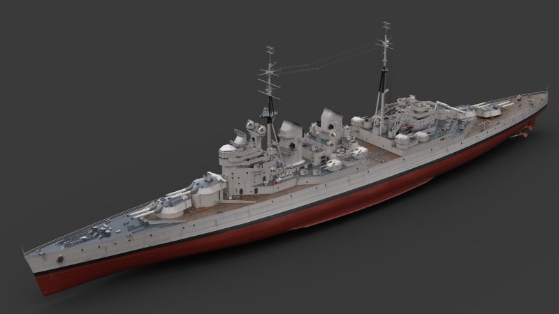 HMS Hood 1941