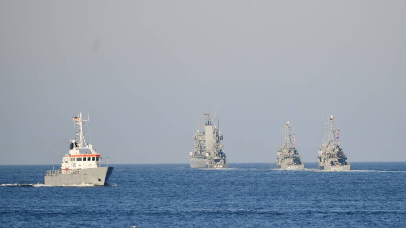 Корабли НАТО вошли в Балтийское море