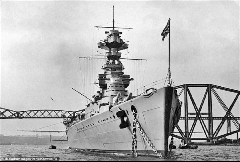 HMS Hood 1940
