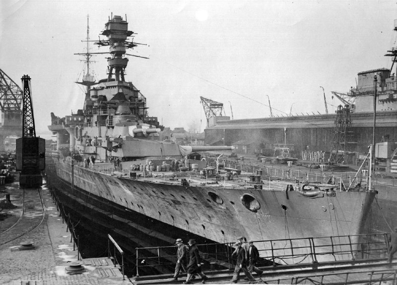 Линкор HMS Repulse