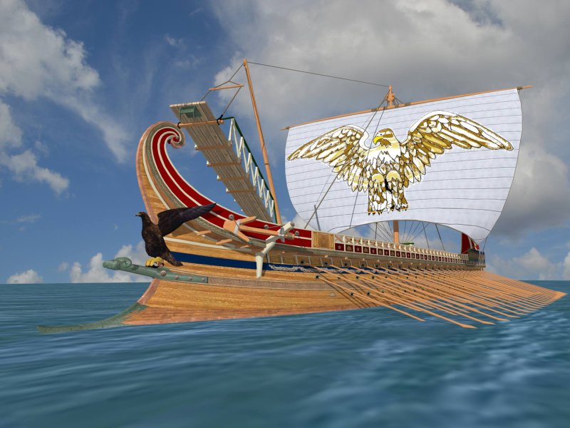 Спартанская трирема