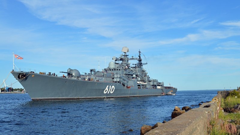 Флагман Балтийского флота настойчивый