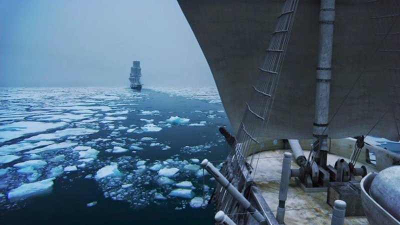 HMS Erebus на дне