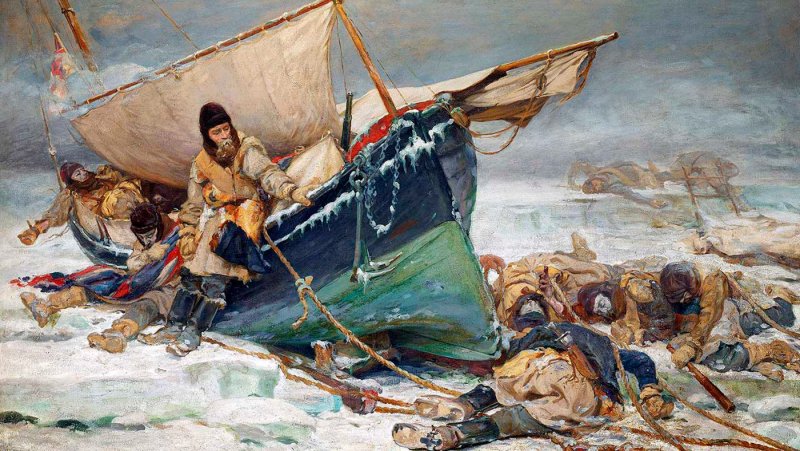 Экспедиция Франклина 1845-1847 мумии