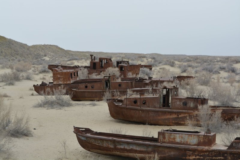 Кладбище кораблей Аральское море