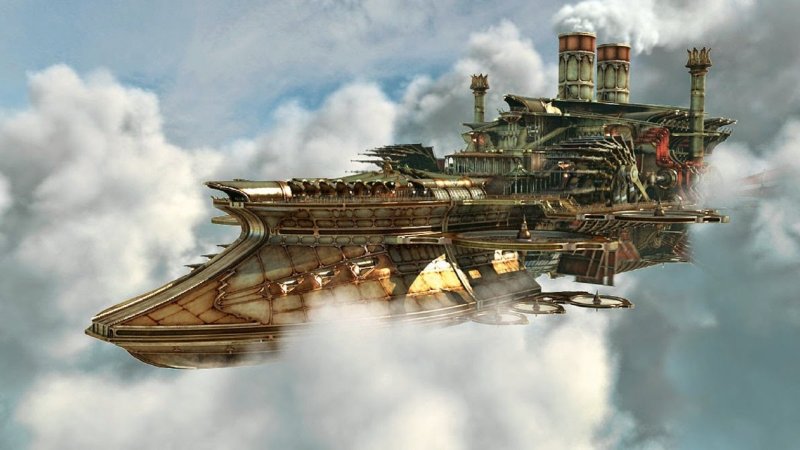 Ark Steampunk корабль