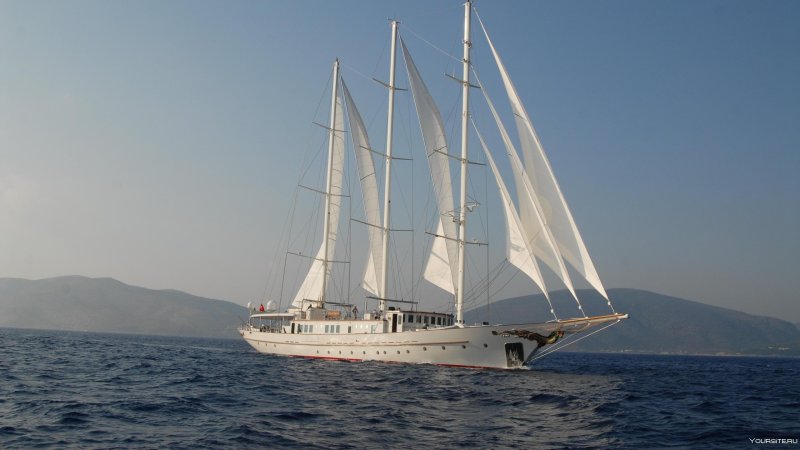 Коллекция яхты море корабли