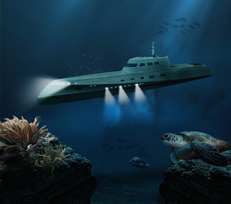 Субмарина отель lovers Deep Submarine