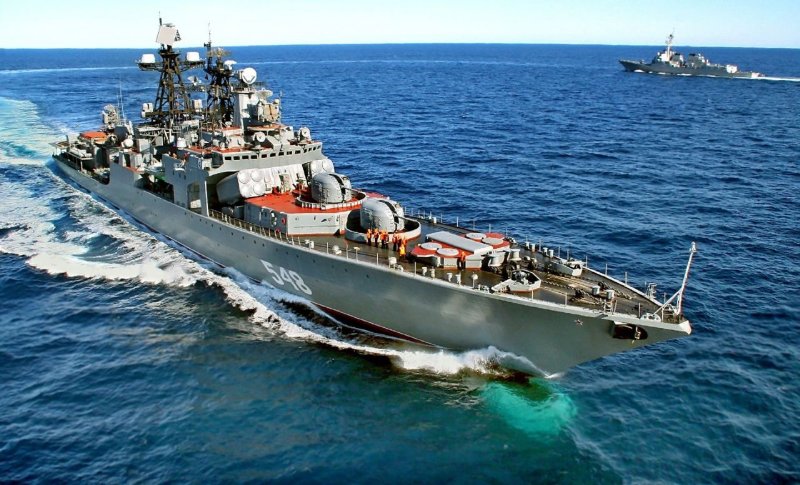 Адмирал Пантелеев большой противолодочный корабль