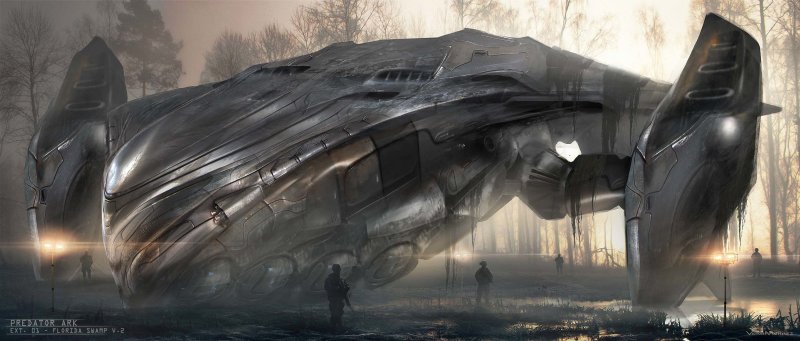 Alien vs Predator десантный корабль