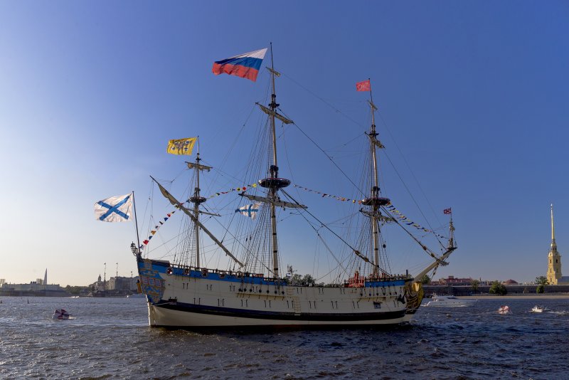 Фрегат Полтава Петра 1