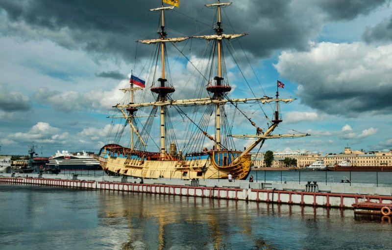 Корабль Петра Полтава