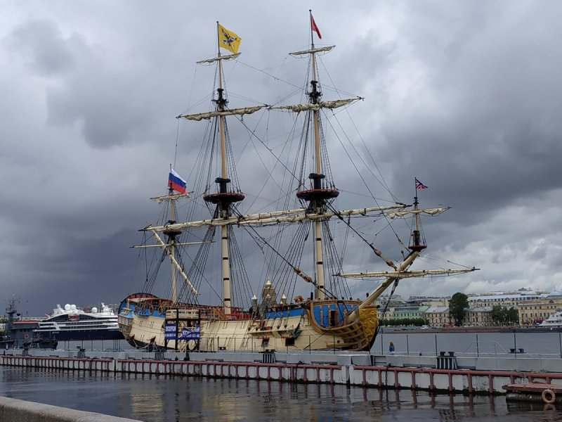 Корабль гото Предестинация при Петре 1