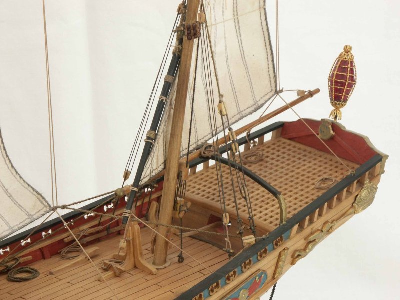 Chebec ship model