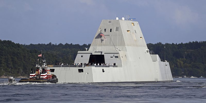 Новый эсминец США Zumwalt