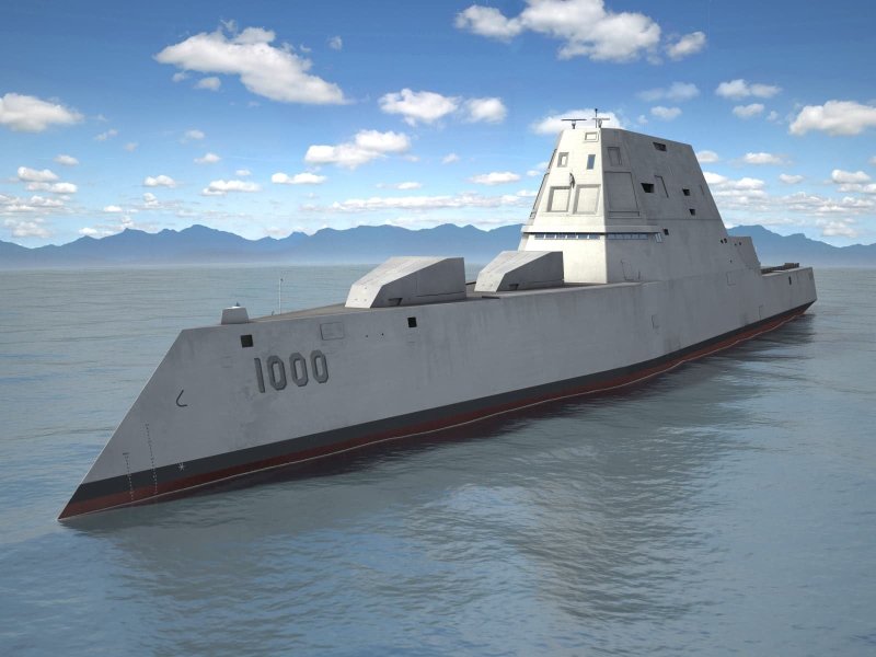 Эсминец DDG 1000 Zumwalt