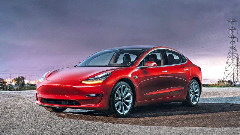 Tesla car model 3