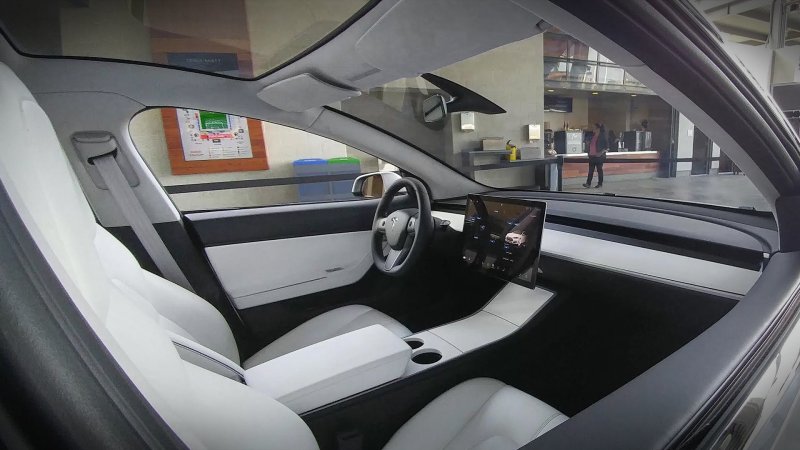 Tesla model 3 Interior