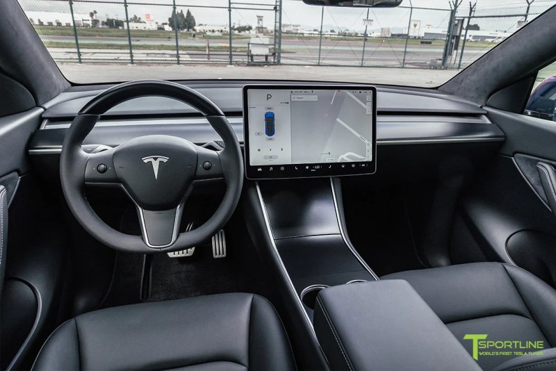 Tesla model 3 2021 салон