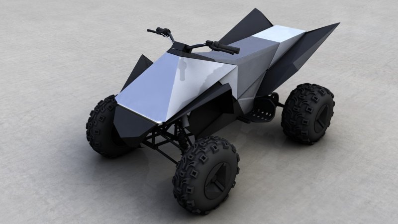 Tesla CYBERQUAD atv