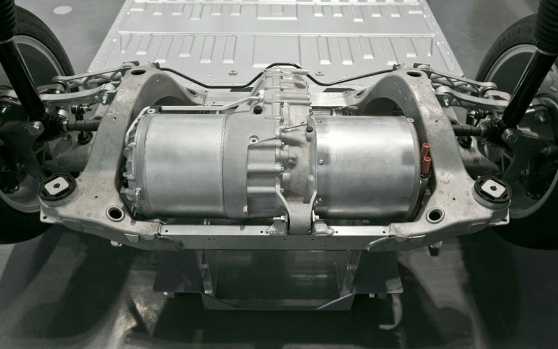 Tesla model s двигатель